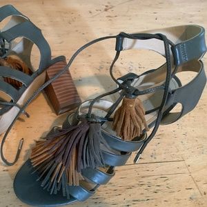 Marc Fisher Tassel Sandals, like new, size 7